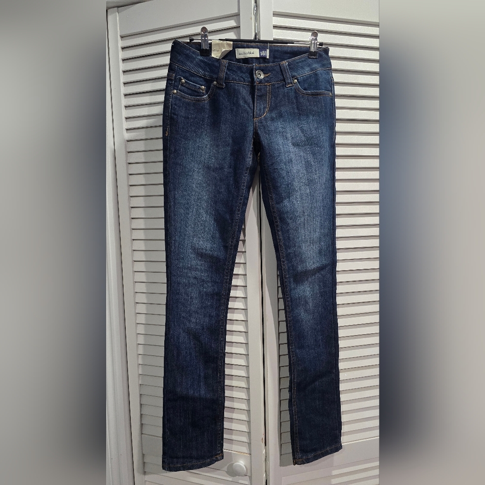 Anchor Blue Iris Super Skin Jeans - Malibu Size 0-Short